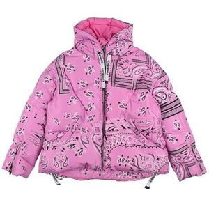Khris Joy Kid’s Bandana Puffer - Pink Sz 6